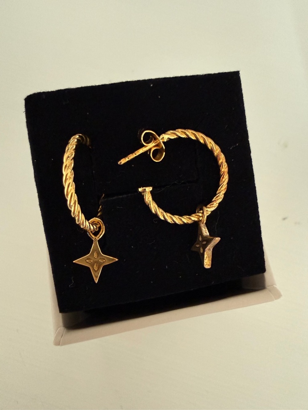 Stilnest Gold Vermeil Earrings